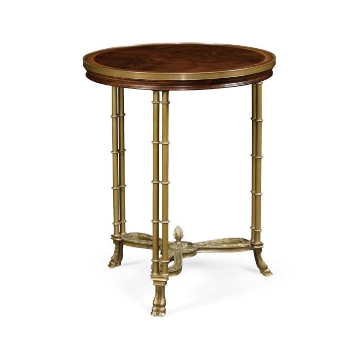 Jonathan Charles Round Side Table Napoleon III - Large 1