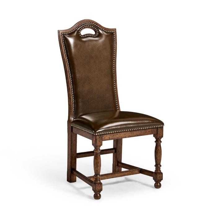 Jonathan Charles Dining Chair Forest in Tudor Oak 1