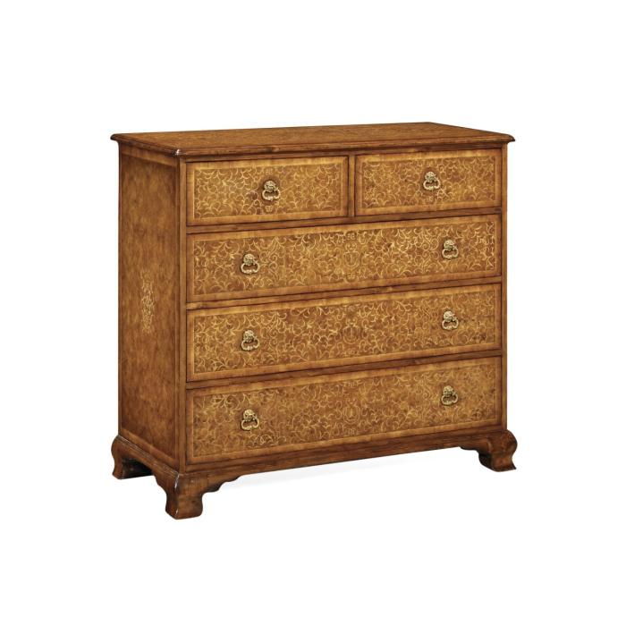 Jonathan Charles Seaweed chest of five drawers (Large) 1