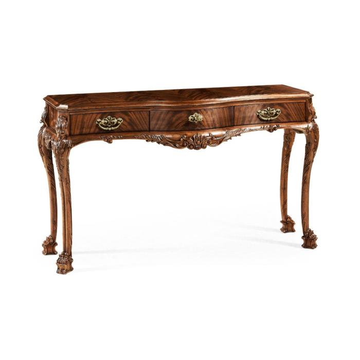 Jonathan Charles Console Table with Drawer Rococo 1