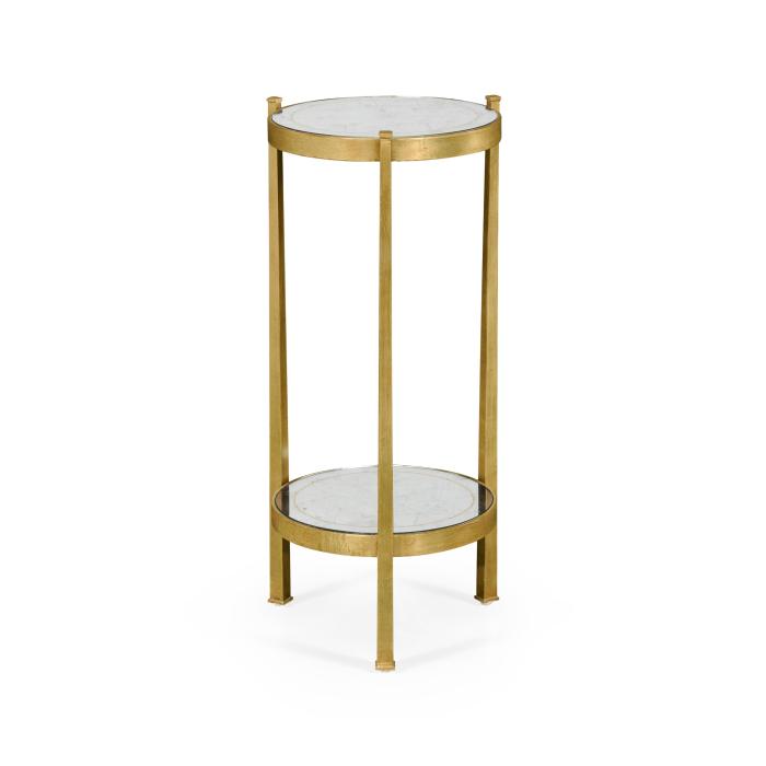 Jonathan Charles Wine Table Contemporary - Gilded 1
