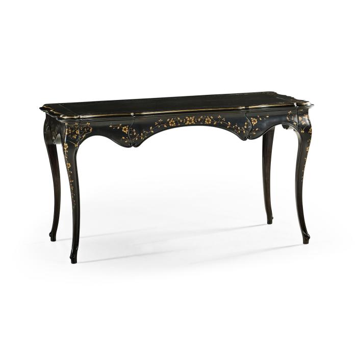 Jonathan Charles Black painted french desk 1