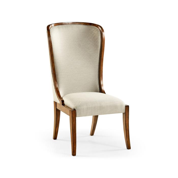 Jonathan Charles Curved Dining Chair Monarch with High Back - Mazo 1
