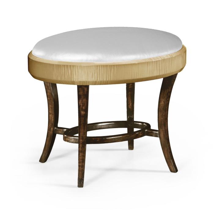 Jonathan Charles Dressing Table Stool Art Deco - COM 1