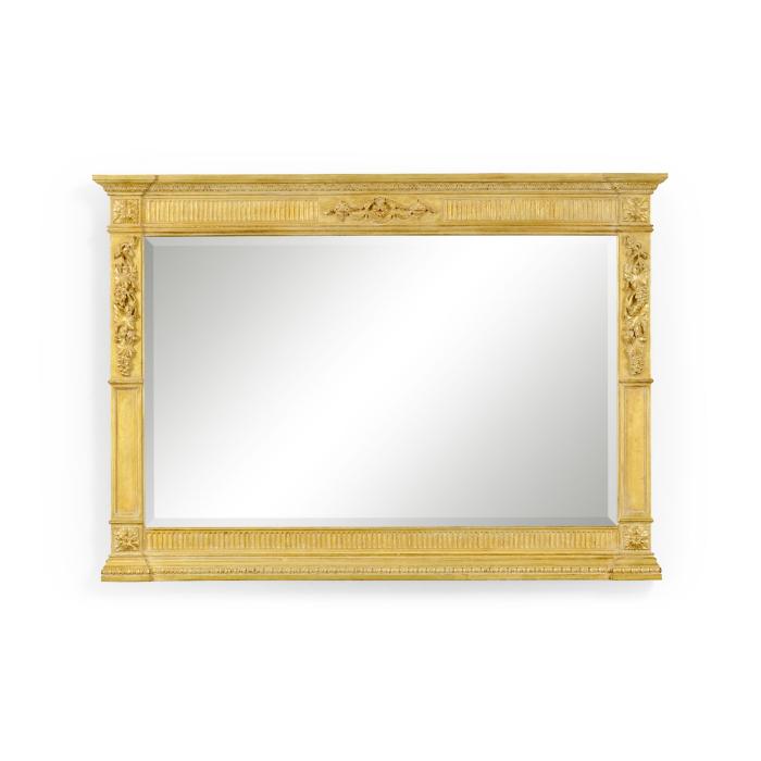 Jonathan Charles Overmantle Mirror Empire Style 3
