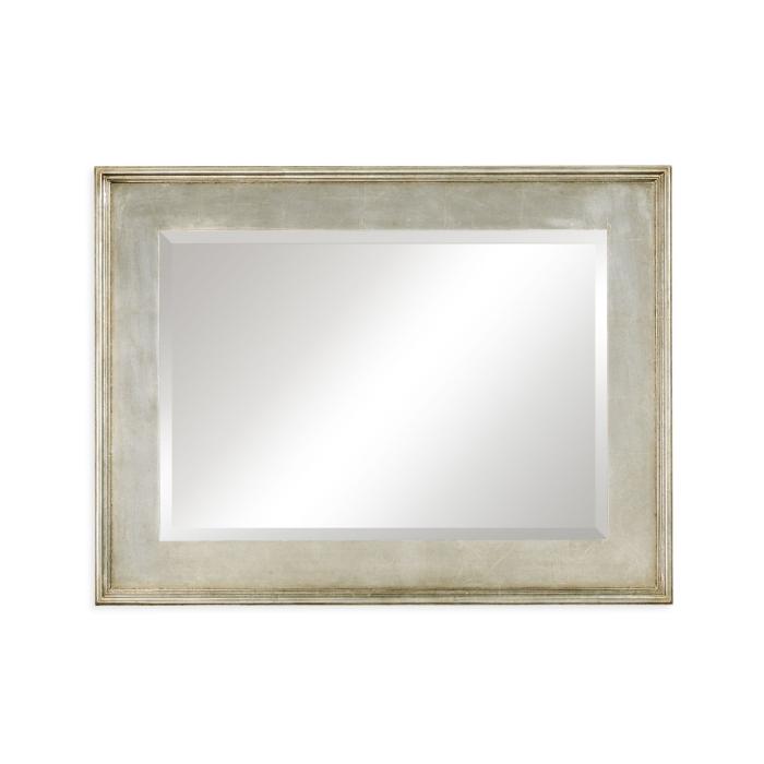 Jonathan Charles Wall Mirror Louis XV - Silver 2