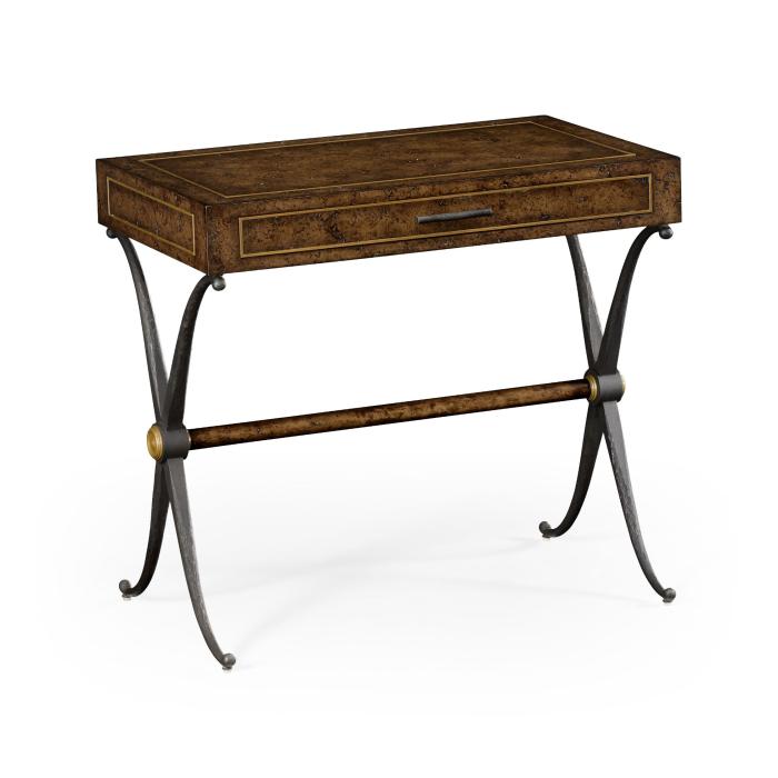 Jonathan Charles Side Table Industrial with Drawer 5