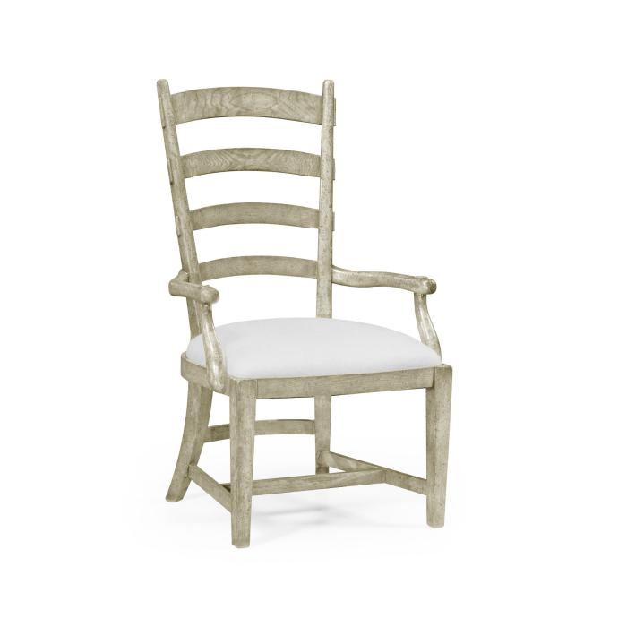 Jonathan Charles Dining Chair with Arms Fireside in COM - Grey 1