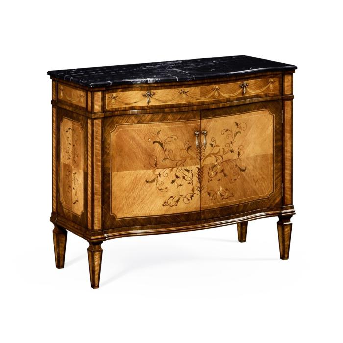 Jonathan Charles Side Cabinet Louis XV with Marble Top 1