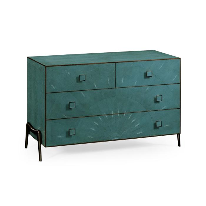 Jonathan Charles Chest of Drawers French 1930s - Bronze 1
