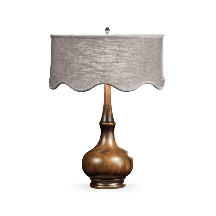 Jonathan Charles Table Lamp Eclectic - Rustic Walnut 1