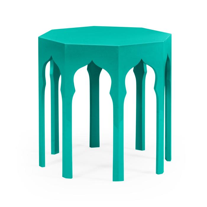 Jonathan Charles Side table (Aruba Blue) 1