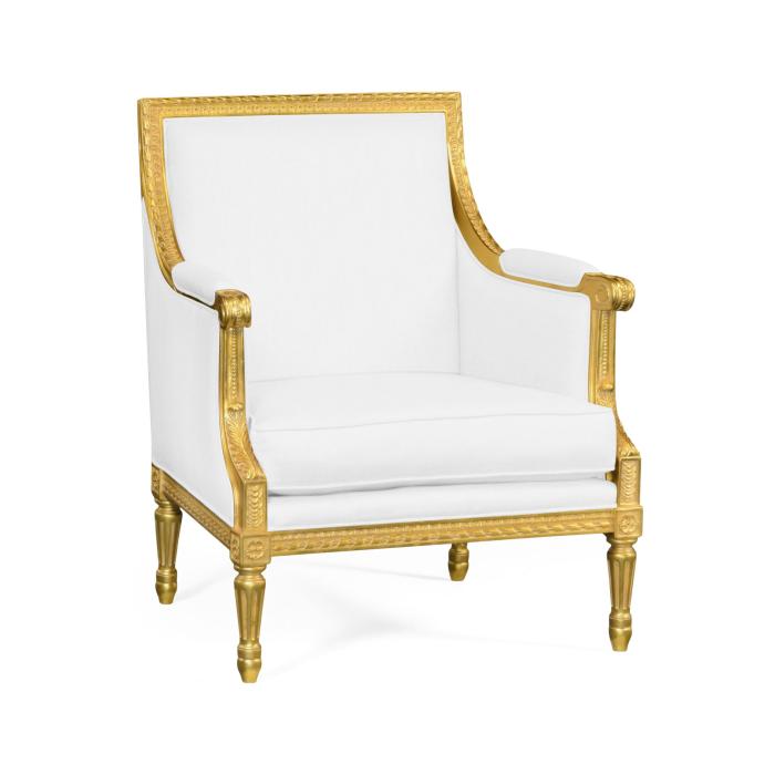Jonathan Charles Occasional Chair Louis XV - COM 1