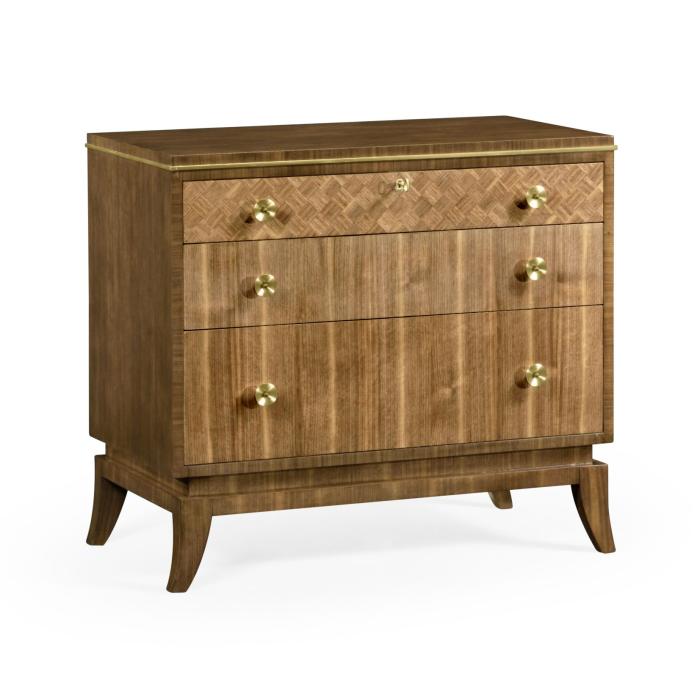 Jonathan Charles Bedside Chest Mid-Century 6