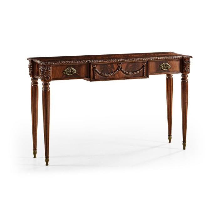 Jonathan Charles Console Table with Drawer Georgian 1