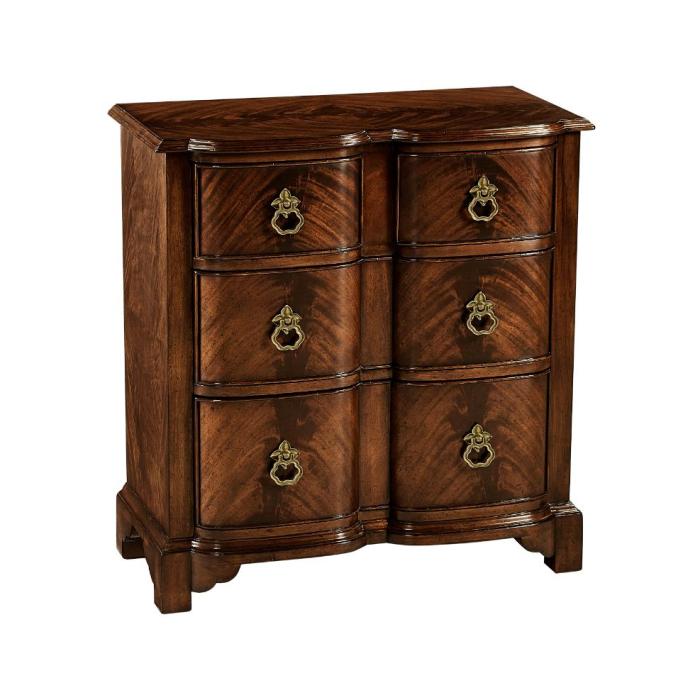 Jonathan Charles Small Chest of Four Drawers Georgian 1