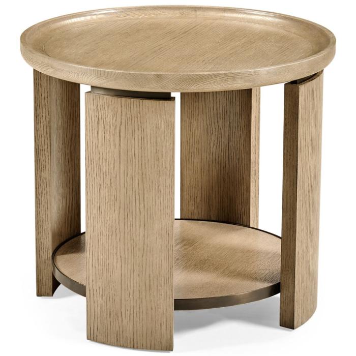 Jonathan Charles Cambrio Round Side Table 1