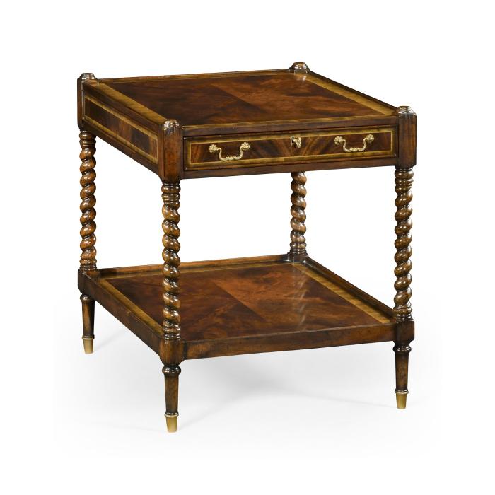 Jonathan Charles Square Side Table Rococo 4