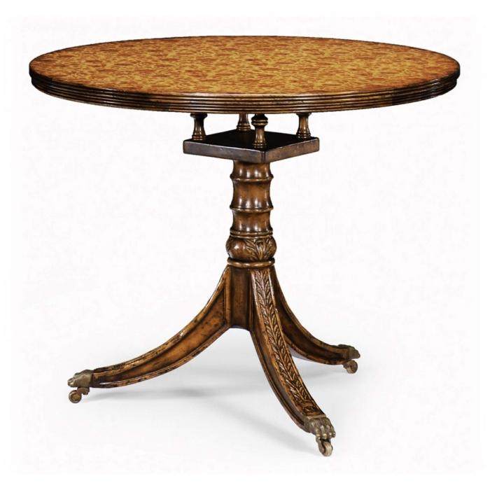 Jonathan Charles Round Centre Table Regency - Brown 1