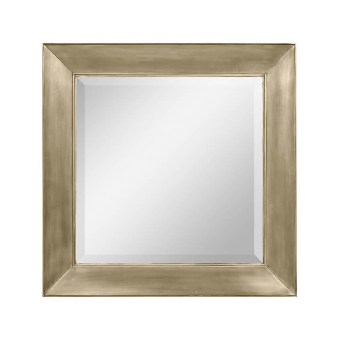 Jonathan Charles Antique Gold Square Wall Mirror - Small 1