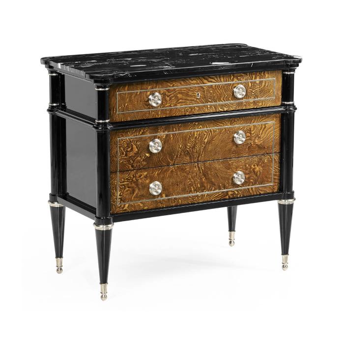 Jonathan Charles Madison Nightstand with Marble Top 1