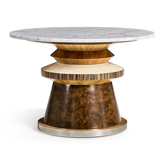 Jonathan Charles Rook Round Cocktail Table 1