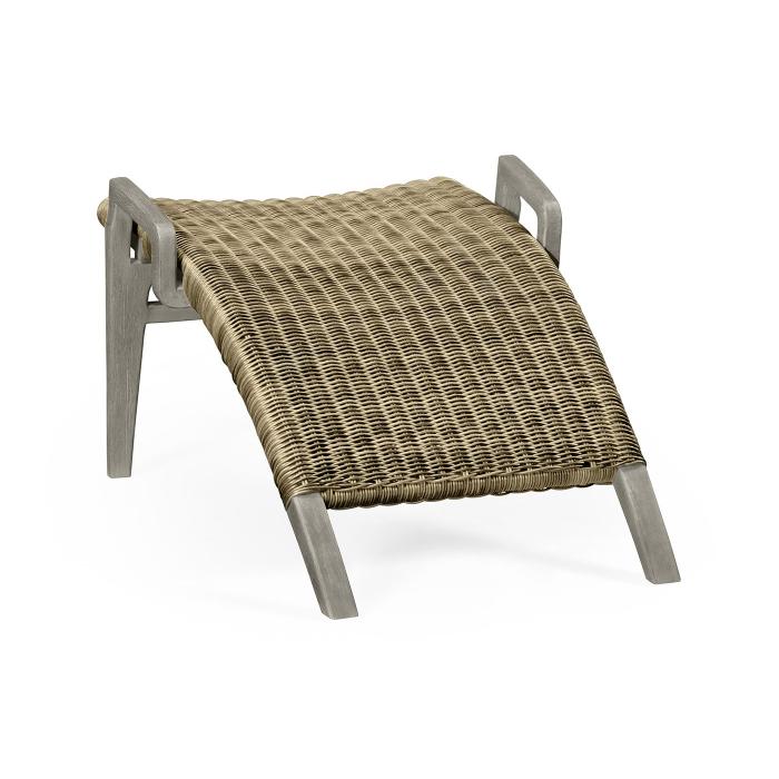 Jonathan Charles Hampton Sand Outdoor Foot Rest For Lounge Chair 550008 1