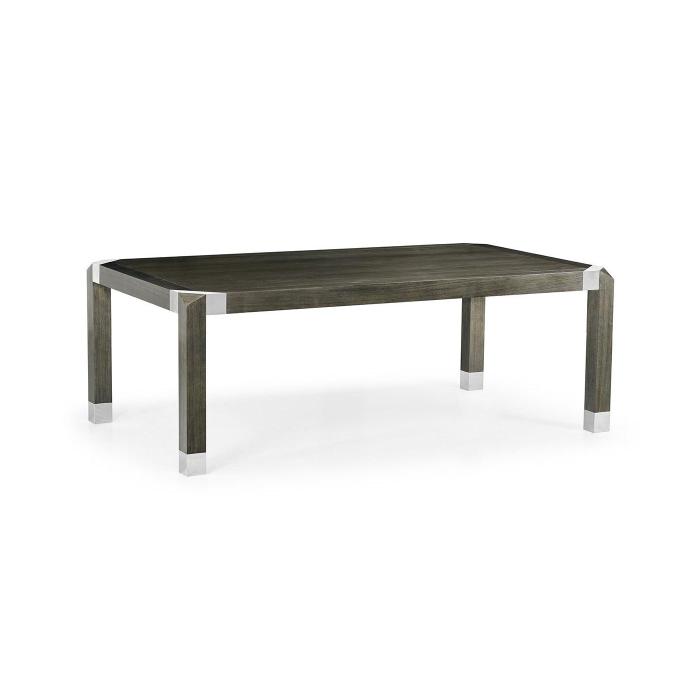 Jonathan Charles Dining Table in Grey Walnut - Small 1