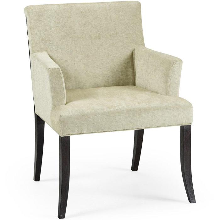 Jonathan Charles Dining Chair with Arms Geometric in COM 1