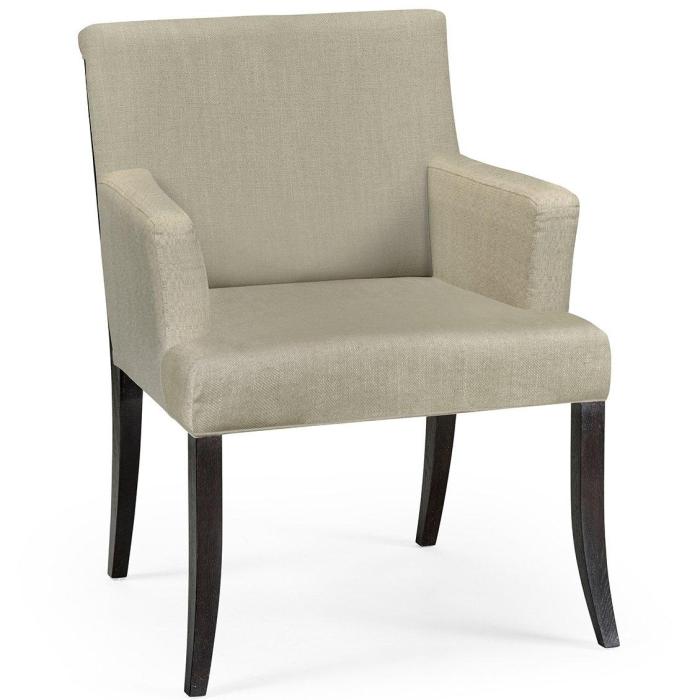 Jonathan Charles Dining Chair with Arms Geometric in Mazo 1