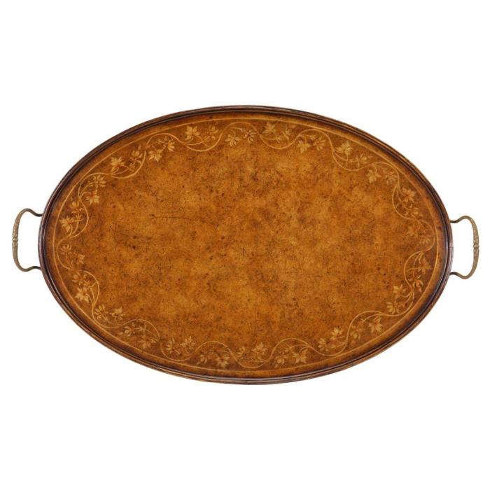Jonathan Charles Oval Serving Tray Monarch 1