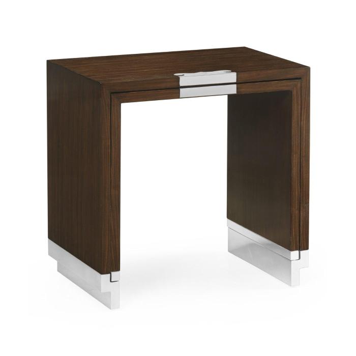 Jonathan Charles Nest of Tables Military in Santos Rosewood 1
