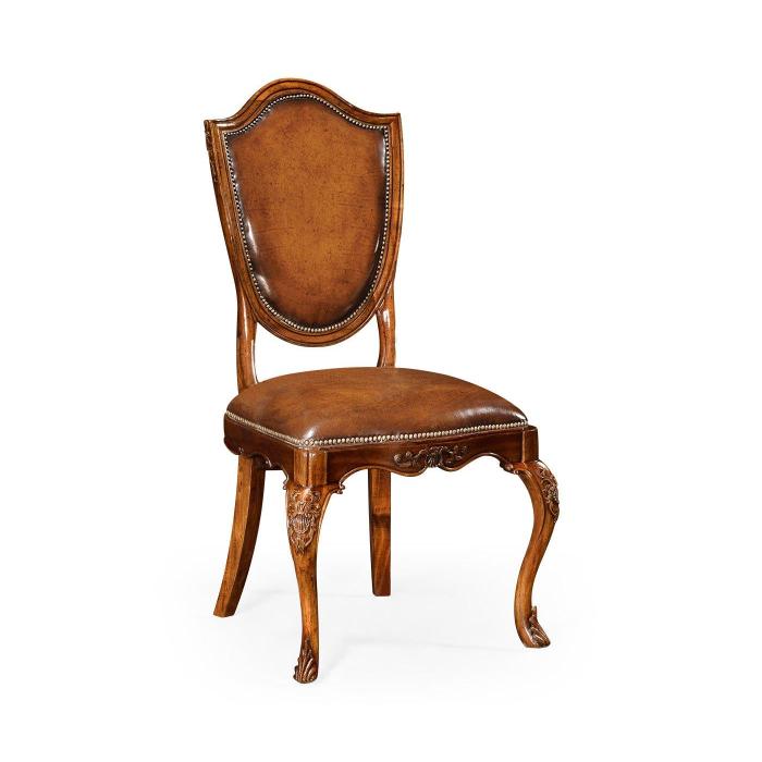 Jonathan Charles Dining Chair Hepplewhite with Sheild Back - Leather 1