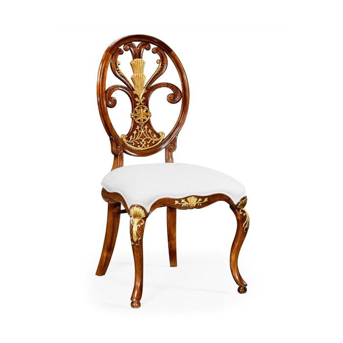 Jonathan Charles Dining Chair Monarch with Oval Back - COM 1