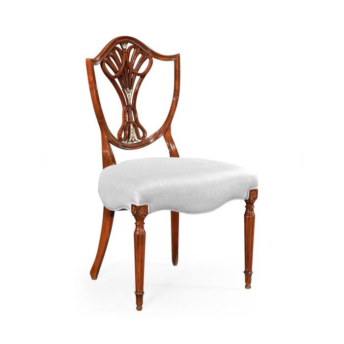 Jonathan Charles Dining Chair Renaissance with Mother of Pearl Details - COM 1