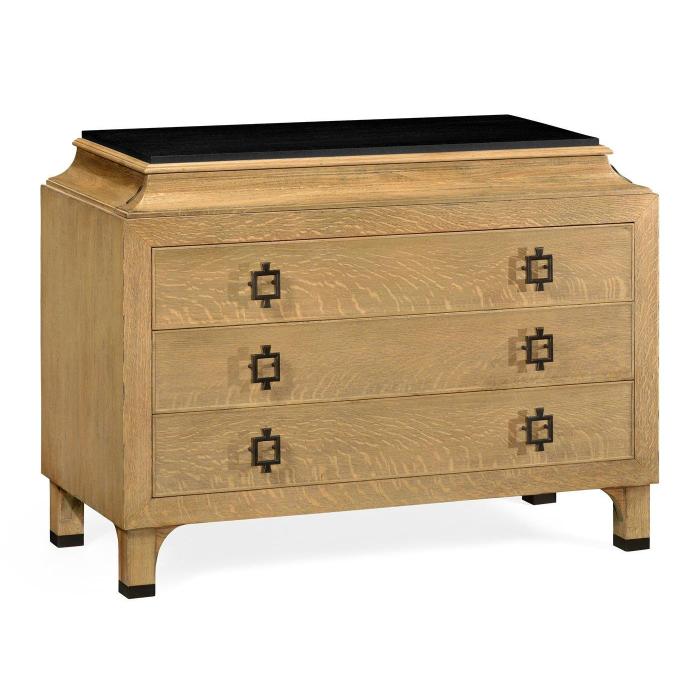 Jonathan Charles Chest of Drawers Doha in Oak - Natural 1