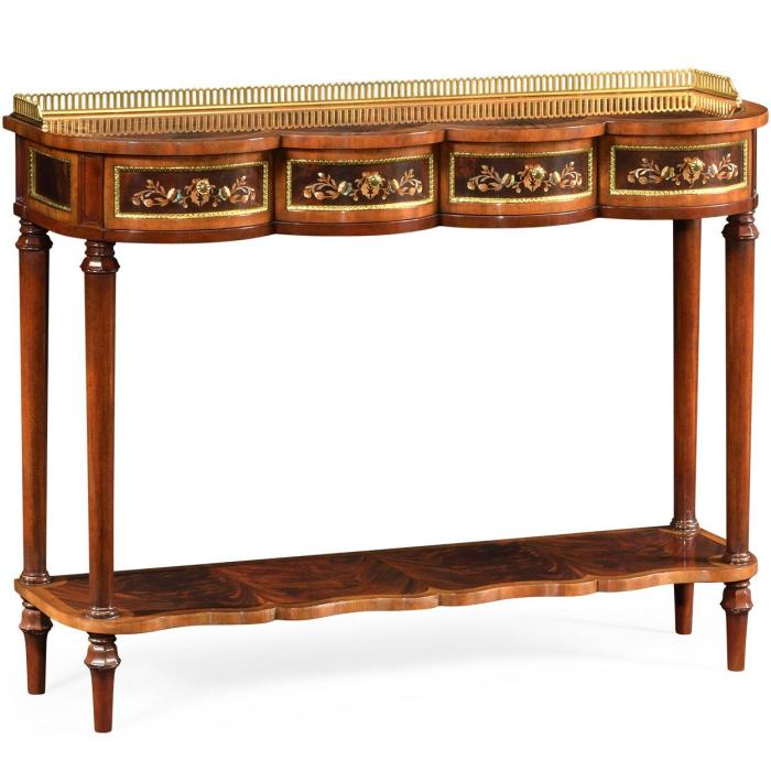 Jonathan Charles Console Table with Drawers Renaissance 1