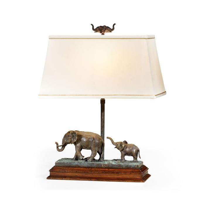 Jonathan Charles Table Lamp The Elephant - Right 1