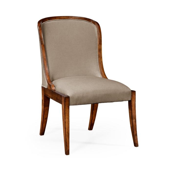 Jonathan Charles Curved Dining Chair Monarch with Low Back - Mazo 1