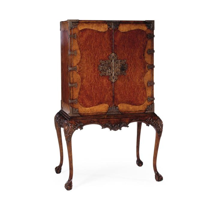 Jonathan Charles Writing Cabinet Queen Anne 1