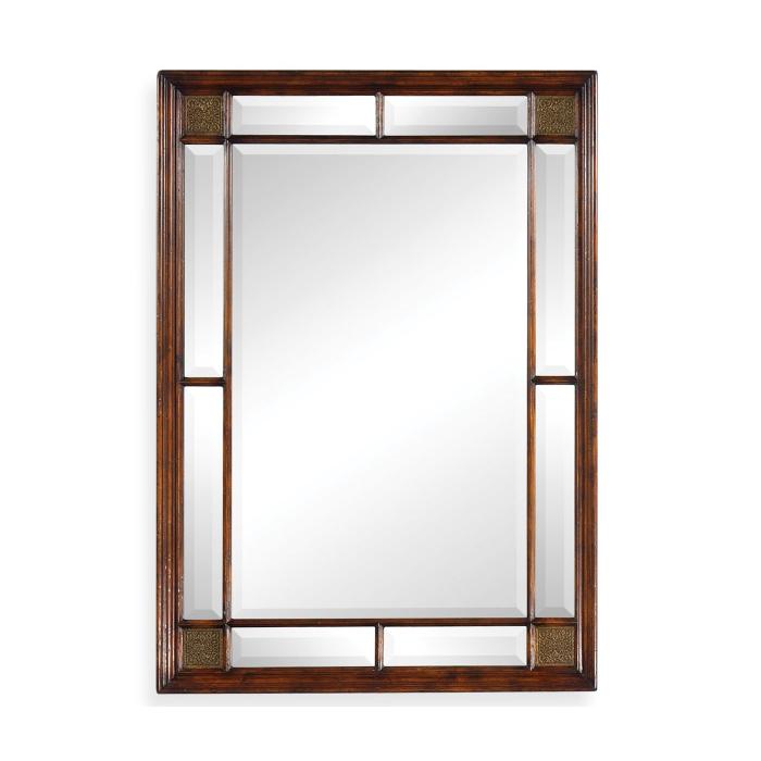 Jonathan Charles Wall Mirror Monarch with Distressed Finish 1