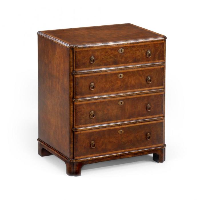 Jonathan Charles Small Chest of Four Drawers Victorian 1