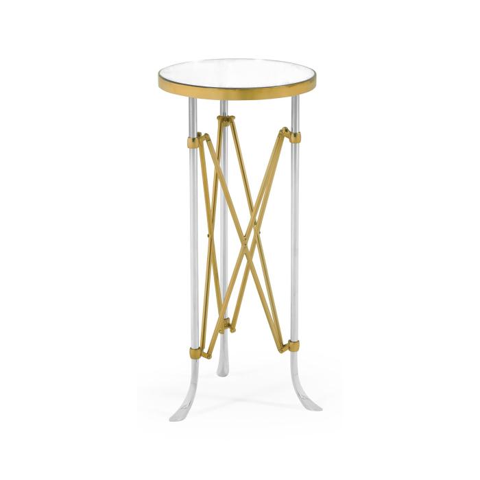 Jonathan Charles Round Accent Table Vanity 1