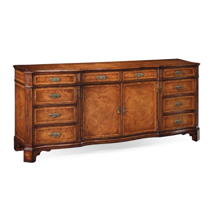 Jonathan Charles Double Serpentine Sideboard Monarch 1