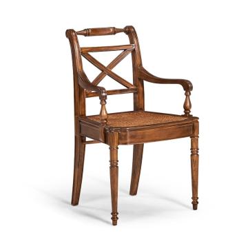 Dining Armchair Monarch with Cross Frame