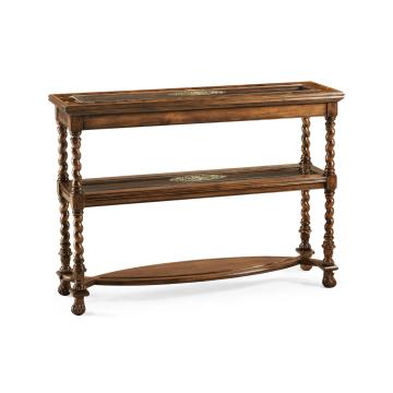 Oyster Etagere Eglomise Top