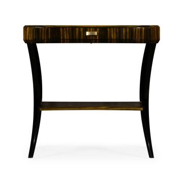 Side Table with Drawer Art Deco Lustre