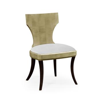 Dining Chair Klismos in Champagne - Com