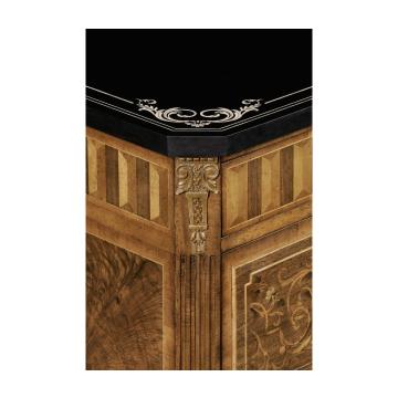 Chest of Drawers Palazzo in Black Scagliola