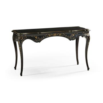 Black painted french desk 